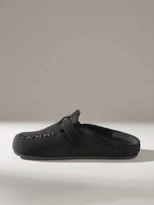 Solecia Women Flats - Black - View 6