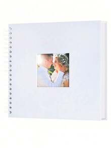 1pc/3pcs, Scrapbook Photo Album With Black Inner Cowhide Paper Pages, 7x7 Inches, 20 Pages, DIY Notebook, Wedding Anniversary Memory, Travel, Guest, Christmas, Gift Giving, Message Book, Birthday, Valentine's Day Gift - Multicolor - View 9
