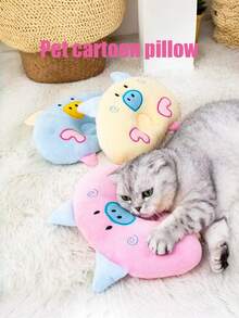 PETSIN 1 Pet Cartoon Pillow; Pet Cat And Dog Sleeping Pillow; Pet Neck Cone Deep Sleep Pillow; Pet Daily Necessities. - Multicolor - View 3