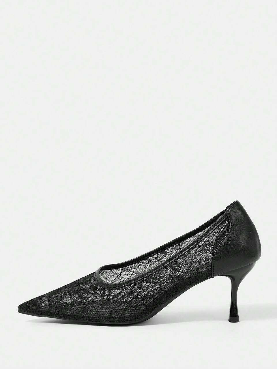 CUCCOO HITCHD Women's Mid Heel Pointed Toe Pumps, Party Shoes Valentine's Day Elegant Shoes