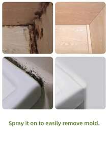 1pc 240ml Bottle Of Wall Mold Remover, Prevents And Removes Mold Spots And Mildew, Cleans White Walls, Removes Mold And Mildew Stains From Wallpaper, Suitable For Walls, Tile Grout, Sinks, Toilets, And Bathrooms. A Great Gift For Family And Friends. - Multicolor - View 2