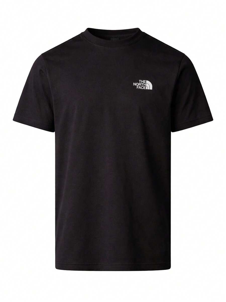 The North Face Men's Short Sleeve T-Shirt Black - Black Reflective - 查看 1