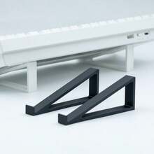 1 Pair, Keyboard Elevation Stand For Increasing The Keyboard To Raise The Keyboard Angle. More Comfortable To Type, Universal 20° Adjustable Tilt Stand, Suitable For Music Equipment - Compatible With Roland, Arturia, Korg, Novation, Teen Engineering EP-133 KO II, Etc. - Anti-Slip Design, Enhanced Stability - Multicolor - View 3
