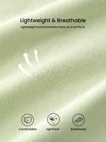 LUVLETTE Soft 100% Pure Cotton Lace Trim Button-Up Top & Pants Loungewear Pajama Set Pyjama - Mint Green - View 10