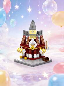 Pieces Big Size ABS Material Creative DIY Multicolor City Street Scene Building Blocks For Adults Home Office Decoration Model Kit Collectible Hot