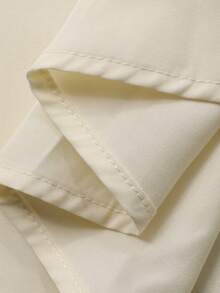 DAZY Loose Fit Long Embroidered Floral Trim Women Nightgown - Yellow - View 7