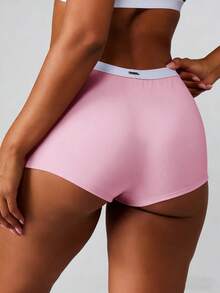 Missguided x Playboy 带有品牌腰带的Logo平角裤，穿着舒适，适合日常穿着。 - 淺粉色 - 查看 2