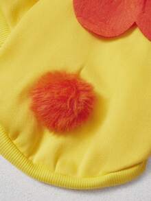 PETSIN 1pc Animal-Themed Cosplay Hooded Sweatshirt Suitable For Dogs And Cats To Wear Outdoors. - Yellow - View 7