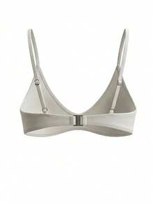 Calvin Klein Women's Bikini Top Cream - Cream - View 2