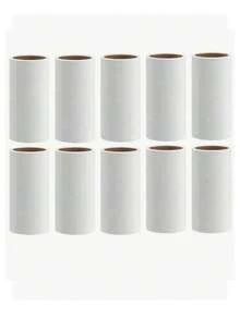 Household Drum Hair Sticking Device Can Tear Clothes, Clean Immersion Brush, Sticky Dust Collector, Sticky Paper Duster Can Tear Special Sticky Cotton Wool Drum, Pet Hair, Clothes, Furniture Cotton Wool Drum (Drum Color Random) - White - View 11