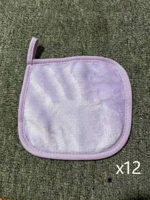 1/3/6/12/50pcs Makeup Remover Pads, Edged Design, Reusable, Soft & Moisturizing Cleansing Wipes - Multicolor - View 9