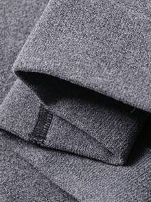 DAZY Women's Slim Fit Solid Color Leggings, Autumn/Winter - Grey - View 6