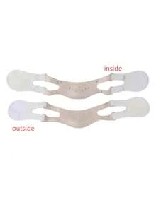 1 mặt nạ nâng cơ mặt V-line bằng silicon, mặt nạ nâng cơ mặt vật lý, nâng cằm đôi, mặt nạ ngủ làm săn chắc và thon gọn da - Nhiều màu - Xem 11