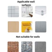 5pcs 3d Epoxy Resin Wall Stickers, Pu Self Kitchen And Bathroom High-Temperature Resistant Pet Tile Stickers And Wallpapers - Multicolor - View 6