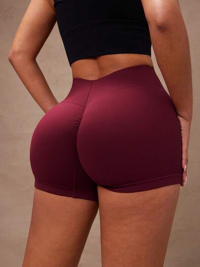 Lumalex Women's Sports Shorts, Ruched Waist Design, Sexy Lifting, Yoga & Fitness, Elastic & Comfortable Workout Short Suitable For Fitness, Yoga, Sports, Sportswear, Fitted Sportswear, Gym Workout Clothes, And Breathable Running And Fitness Wear, Designed Specifically For Active Women.