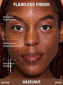 SHEGLAM Lock & Go Long-Lasting 氣墊粉餅-Hazelnut 品牌 美容 化妝 化妝品 適合女性與女孩 完美搭配夏季春季 Y2K 時尚 流行 生日 母親節禮物 假期 派對準備就緒 最佳顏色 - Hazelnut - 查看 3