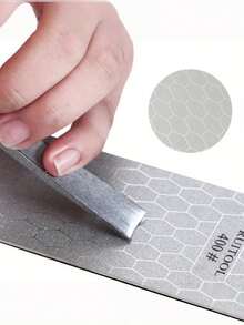 4pcs/1pc/3pcs Rhinestone Sharpening Stone, Wet & Dry Use, Sharpening Stone, Fine Rhinestone Grinding Plate With Non-Slip Base, For Small Knives, Scissors, Kitchen Tools, Outdoor Camping Sharpening, Choose Different Grits As Needed, Worry-Free Sharpening! - Multicolor - View 8