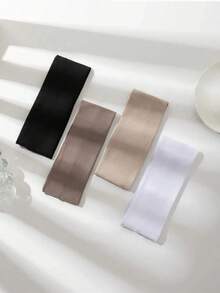 4pcs/Set Women Headband Multipurpose Daily Wear, Suitable For Outdoor, Running, Yoga, Absorb Moisture, Elastic Fit And Comfortable, Fit For All Fitness Enthusiasts, Keep Hair And Sweat Away - Multicolor - View 2
