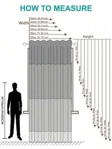 1pc Blackout Thermal Insulated Curtain - 99% UV Resistant Polyester, Rod Pocket Hanging, Non-Bleachable Plain Weave, Bedroom Art Theme, Coated Blackout Thermal Insulation, Noise Reduction - Ideal For Bedroom, Farmhouse And School Deep Sleep, 110gsm - Beige - View 11