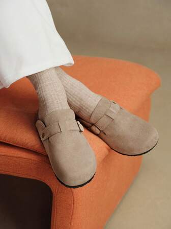 Solecia Sandalias tipo slides planas de uso diario casual para mujeres, regalo de San Valentín