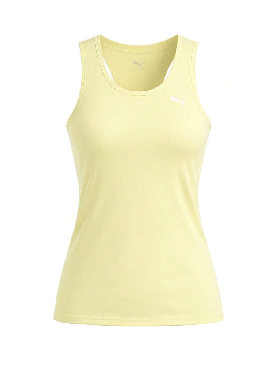 Puma Sports Tees & Tanks Skin-Friendly Stretchy Soft Travel Daily Weekend Yellow 525889-35 - Yellow - View 1