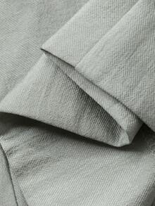 Bộ vest nữ màu trơn dáng thường ngày gồm áo blazer và quần ống rộng, thích hợp cho mùa xuân/hè, hoặc dự tiệc cưới. - màu xanh lá - Xem 7