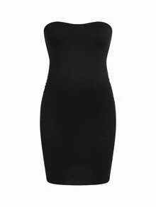 Modmama Váy ống bầu họa tiết da báo và màu trơn - Nhiều màu - Xem 6