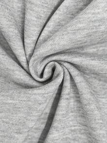 Manfinity Dauomo Men Bottoms,Men's Casual Basic Trousers With Plum Blossom Print. Boyfriend Gift, Loose And Casual Street Style Cool American Retro 2026 Autumn/Winter New Men's Sweatpants,A Gift For Him - Grey - View 5