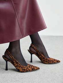 CUCCOO BIZCHIC 女士尖头时尚高跟鞋 春季鞋 春假复活节 - 鏽棕色 - 查看 4