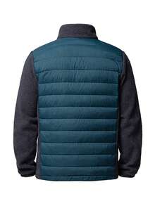 Men's Hybrid Down Jacket Blue - Blue - View 2