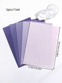 1套A4文件袋，A4塑料文件袋，办公用品单页文件套，返校季，开学季，学习用品 - A4 - 查看 6