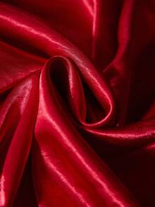 Aveloria Rosie An Elegant Asymmetrical Ruffled Silk Dress With Heavy Metal Buttons And Luxurious Texture, A Long Elegant Women's Dress - Hot Pink - View 7