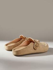 Solecia Women Flats - Apricot - View 4