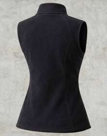 Chaleco Reebok De Mujer Color Negro Casual Comodo Original - Negro - Ver 4