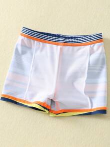 SHEIN Bubblio 2 st babypojke/flicka sommar casual semester långärmad baddräkt och badbyxor, lämplig för stranden, varma källor, simbassäng - Multifärgad - Visa 9