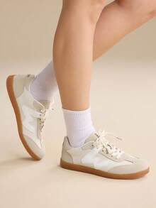 CUCCOO EASI Zapatos casuales para mujer - Beis - Ver 9