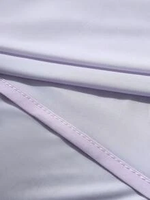 1pc Polyester Fiber  Cooling Blanket,Comfortable And Breathable Polyester For Summer, Suitable For Bedroom, Home Decor - Purple - View 4