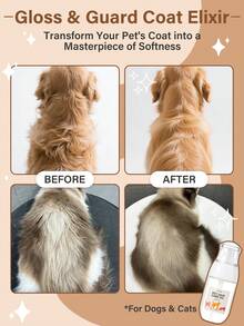 Coconut Scented Pet Hair Care Oil Spray – Leave-In Conditioning Spray For Dogs & Cats, Nourishes & Detangles Dry Coats With Natural Oils, Long-Lasting Tropical Fragrance & Silky Shine - coconut - View 2