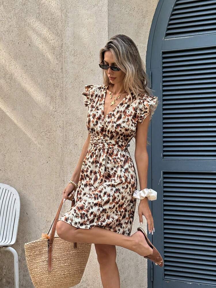 animal print summer dress Buy Brown Midi Slip from Next USA Animal Print Patterns Pattern Design