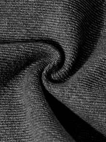 SHEIN 2pcs/Set Tween Girls Black Knit Camisole Dress With Fringe Denim Vest, Casual Commuter Outfit - Black - View 7