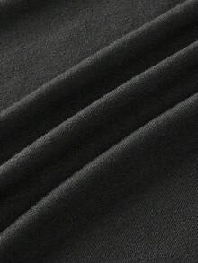 VIVINTIMO 男士修身针织上衣和梭织短裤套装，度假风椰树字母印花T恤套装 - 彩色 - 查看 5