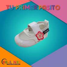 Zapatito de Bebe Niña Maya Primavera Casual - Blanco - Ver 1