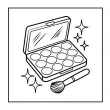 1本（Glow Cosmetics）成人及青少年涂色书，可用于消磨时间、展示化妆品、护肤品、装饰，适合赠送给朋友、家人和同事，有助于放松身心、缓解压力。绘画书，高端软皮封面，图案设计大胆简约，是节日礼物和返校礼物的理想之选。 - CMY化妝品 - 查看 3