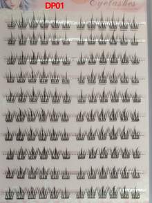 Self-Adhesive, Reusable, Glue-Free, Natural-Looking, Beginner-Friendly Makeup Lash Clusters, Individual Lashes, False Eyelashes - C - View 9