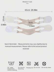 1 mặt nạ nâng cơ mặt V-line bằng silicon, mặt nạ nâng cơ mặt vật lý, nâng cằm đôi, mặt nạ ngủ làm săn chắc và thon gọn da - Nhiều màu - Xem 10