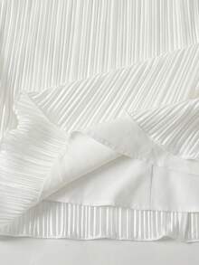 SHEIN Vestido sin mangas y sin espalda de moda minimalista informal para niña preadolescente, versátil para salidas, hogar, vacaciones y uso diario - Blanco - Ver 6