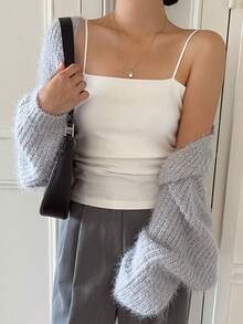 DAZY 女士纯色吊带背心夏季背心