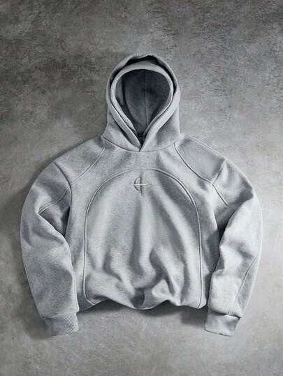 PAVTROS Plus Size Young Men's Loose Fit Casual Patchwork Hoodie Sweatshirt, Valentine's Day,Spring To Summer,Gift For My Boyfriend,Mardi Gras,Vintage,Streetwear,Party,St Patrick's Day,Going Out