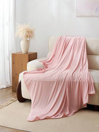 بطانية تبريد من ألياف البوليستر، مريحة وقابلة للتنفس للصيف، مناسبة للغرفة والديكور المنزلي