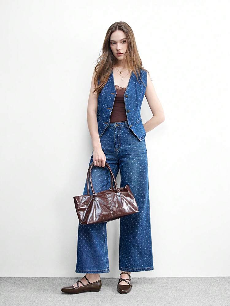 CUCCOO BIZCHIC Women's Buckle Design Casual Versatile Flat Shoes Spring Shoes